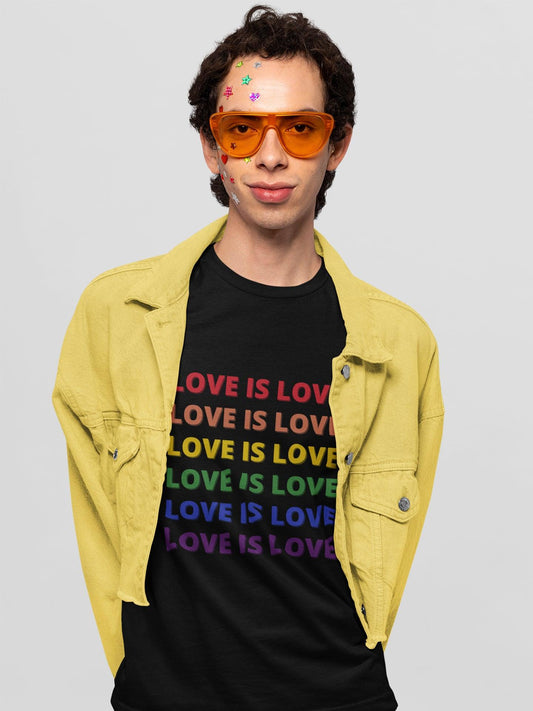 tricou bumbac organic lgbt love is love