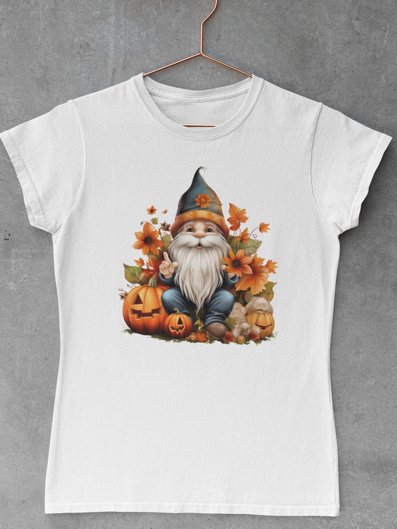 Tricou-bumbac-premium-organic-vegan-toamna-autumn-femei-hay-creations-fall-adventure-alb