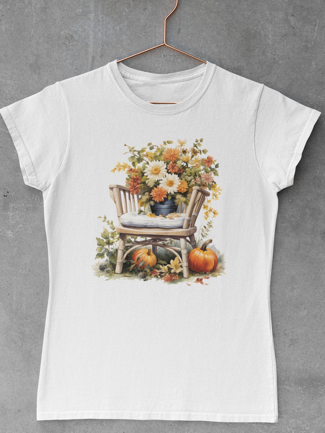 Tricou-bumbac-premium-organic-vegan-toamna-autumn-femei-hay-creations-have-a-seat-alb