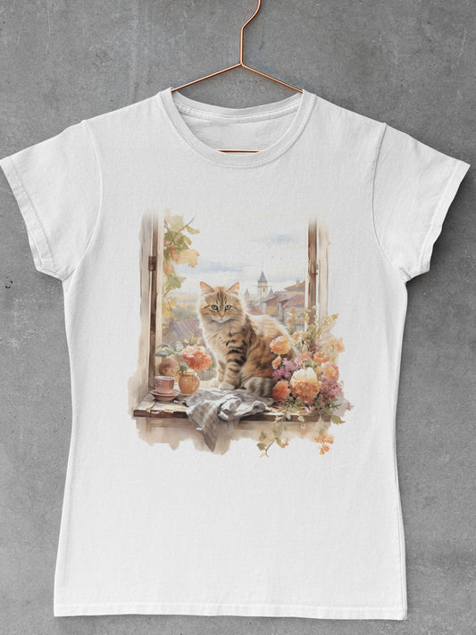 Tricou bumbac premium KITTY NOOK