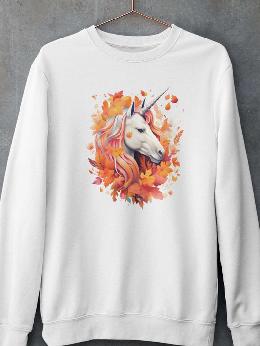     bluza-cu-maneca-lunga-bumbac-premium-organic-vegan-toamna-autumn-femei-hay-creations-Majestic-unicorn-alba