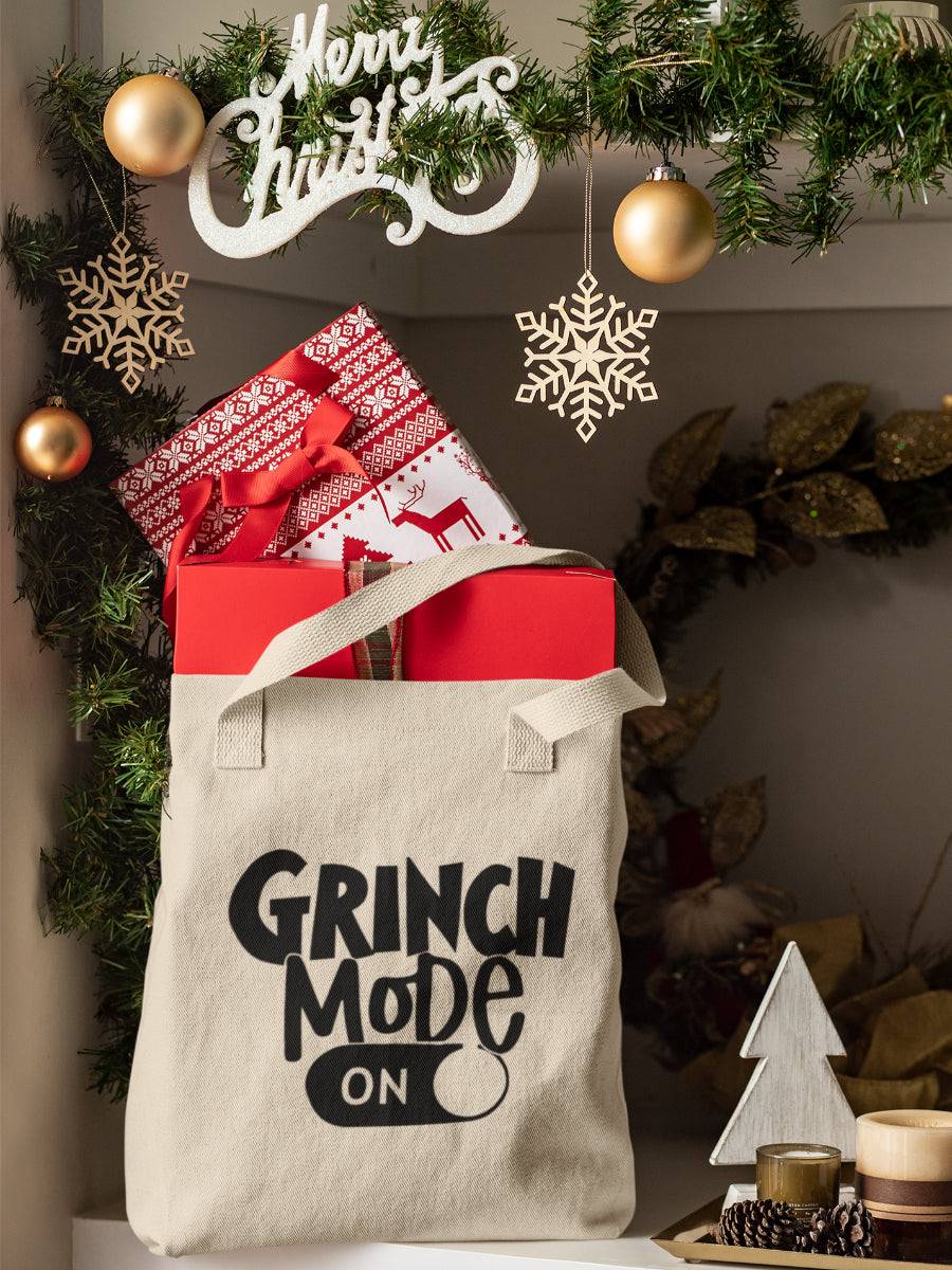 sacosa_textila_bumbac_organic_premium_vegan_cadou_Craciun_Secret_Santa_Grinchmas-mode-on