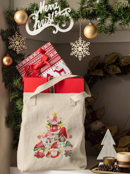 sacosa_textila_bumbac_organic_premium_vegan_cadou_Craciun_Secret_Santa_gnome-tree