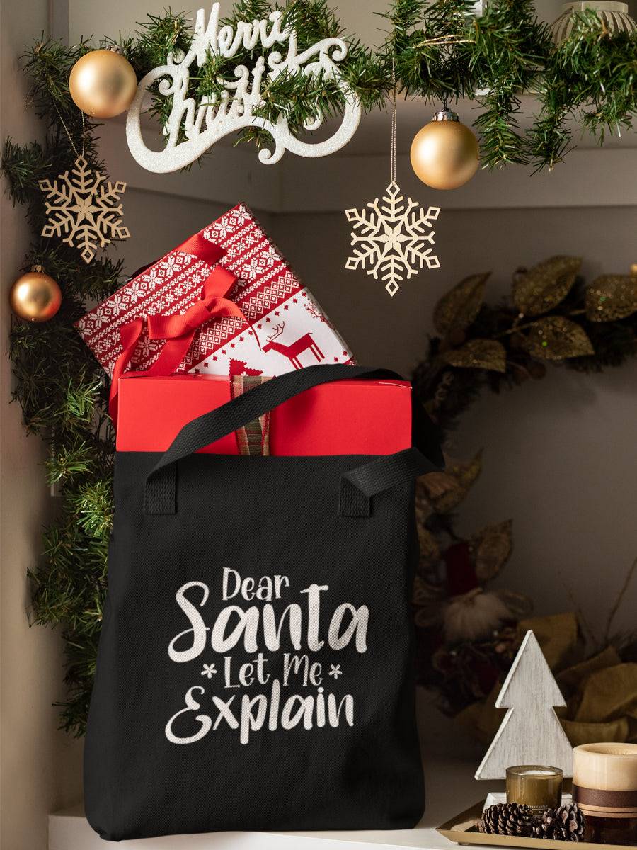 sacosa_textila_neagra_bumbac_organic_premium_vegan_cadou_Craciun_Secret_Santa-dear-Santa-let-me-explain-neagra