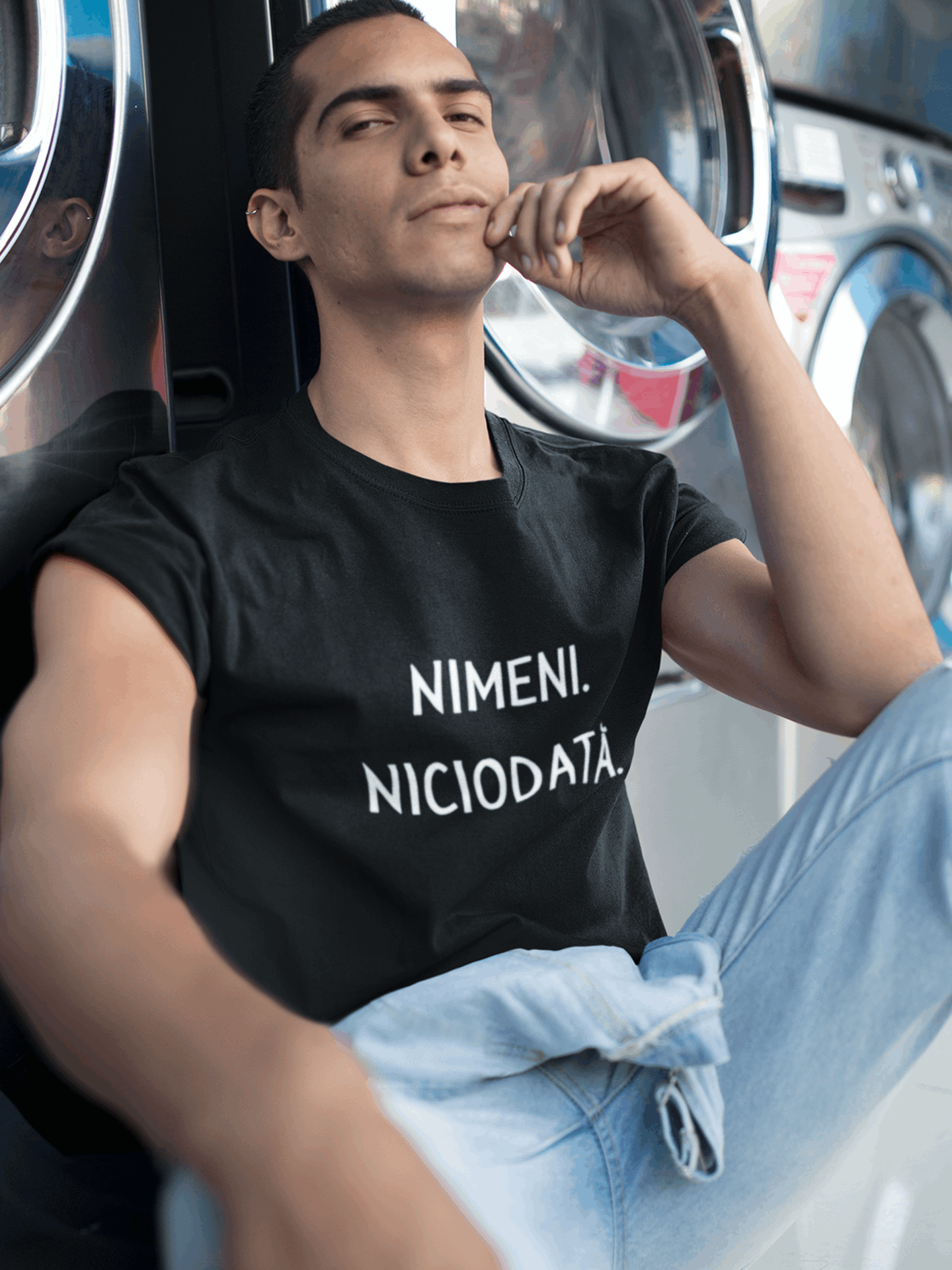 Tricou Nimeni Niciodata | Barbati |