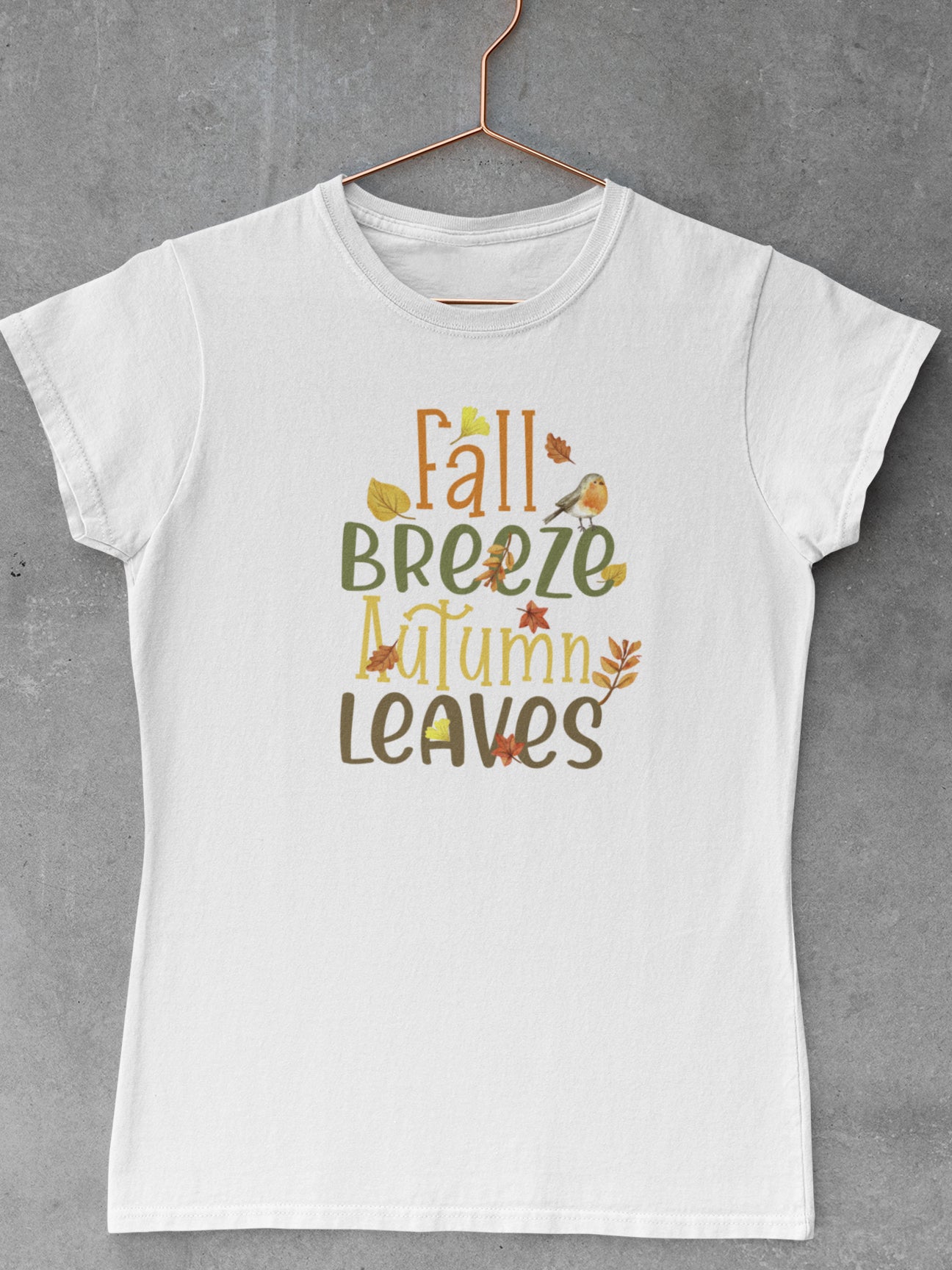 tricou-bumbac-organic-premium-vegan-alb-femei-toamna-autumn-hay-creations-fall-breeze-autumn-leaves