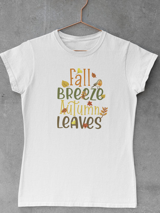 tricou-bumbac-organic-premium-vegan-alb-femei-toamna-autumn-hay-creations-fall-breeze-autumn-leaves