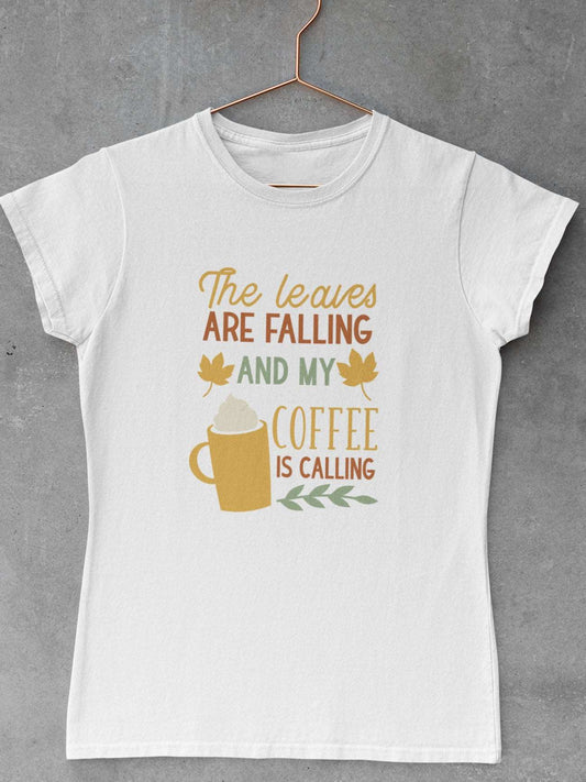 tricou-bumbac-organic-premium-vegan-femei-toamna-fall-femei-hay-creations-autumn-calling-alb