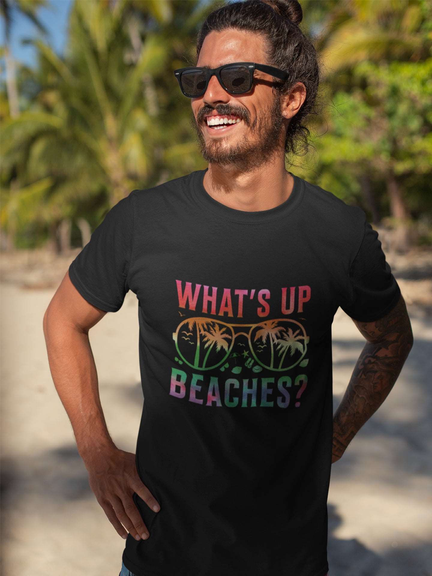 tricou bumbac premium organic vegan travel vacanta WHAT'S UP BEACHES