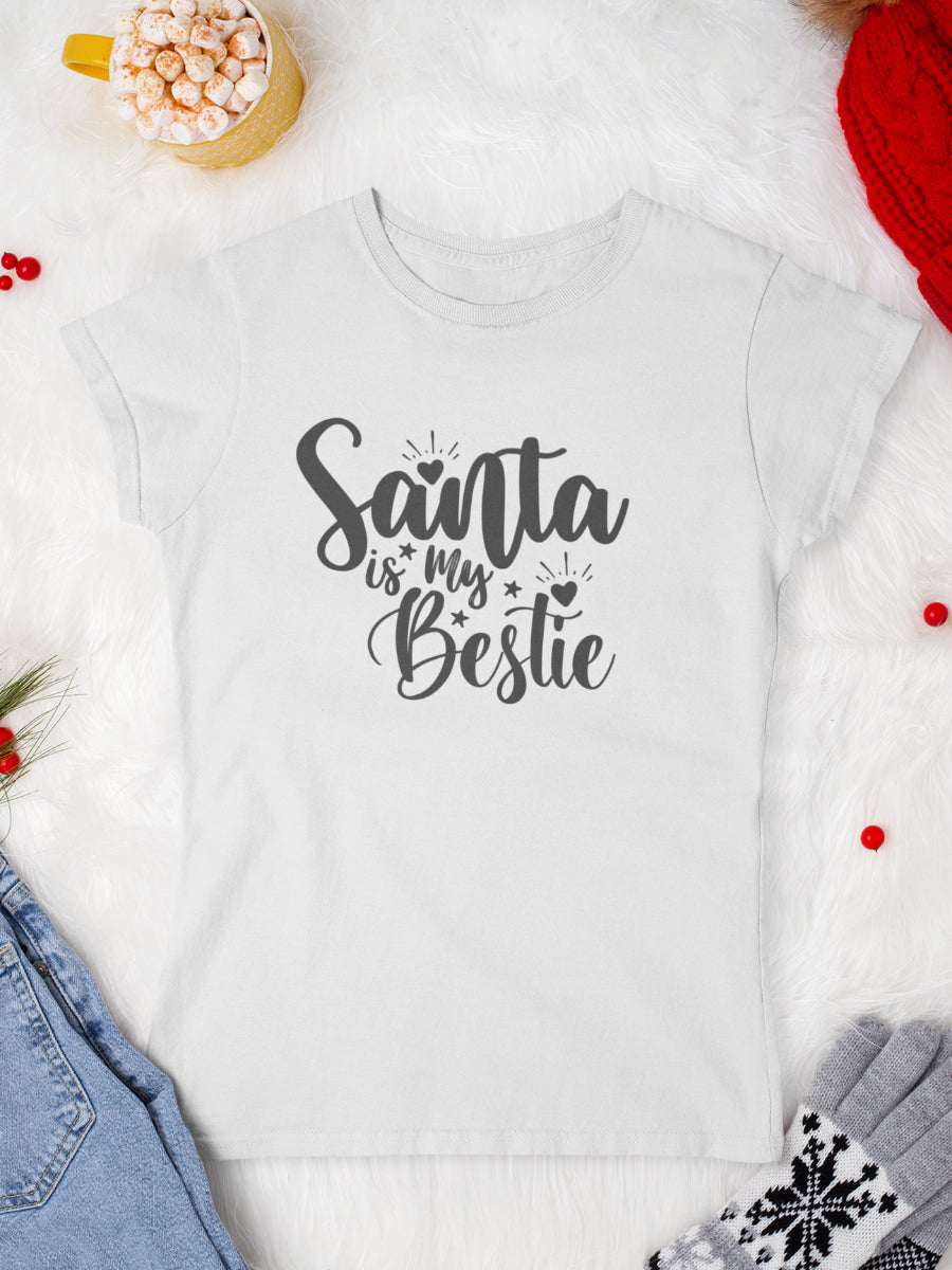    tricou_bumbac_organic_premium_vegan_cadou_Craciun_Secret_Santa-is-my-besti-femei-alb