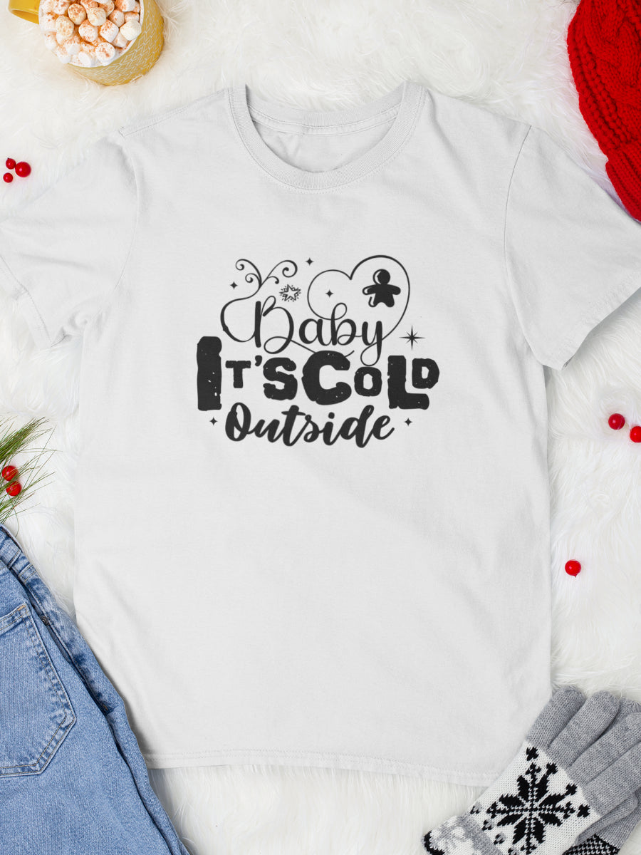    tricou_bumbac_organic_premium_vegan_cadou_Craciun_Secret_Santa-its-cold-outside-alb-unisex-barbati