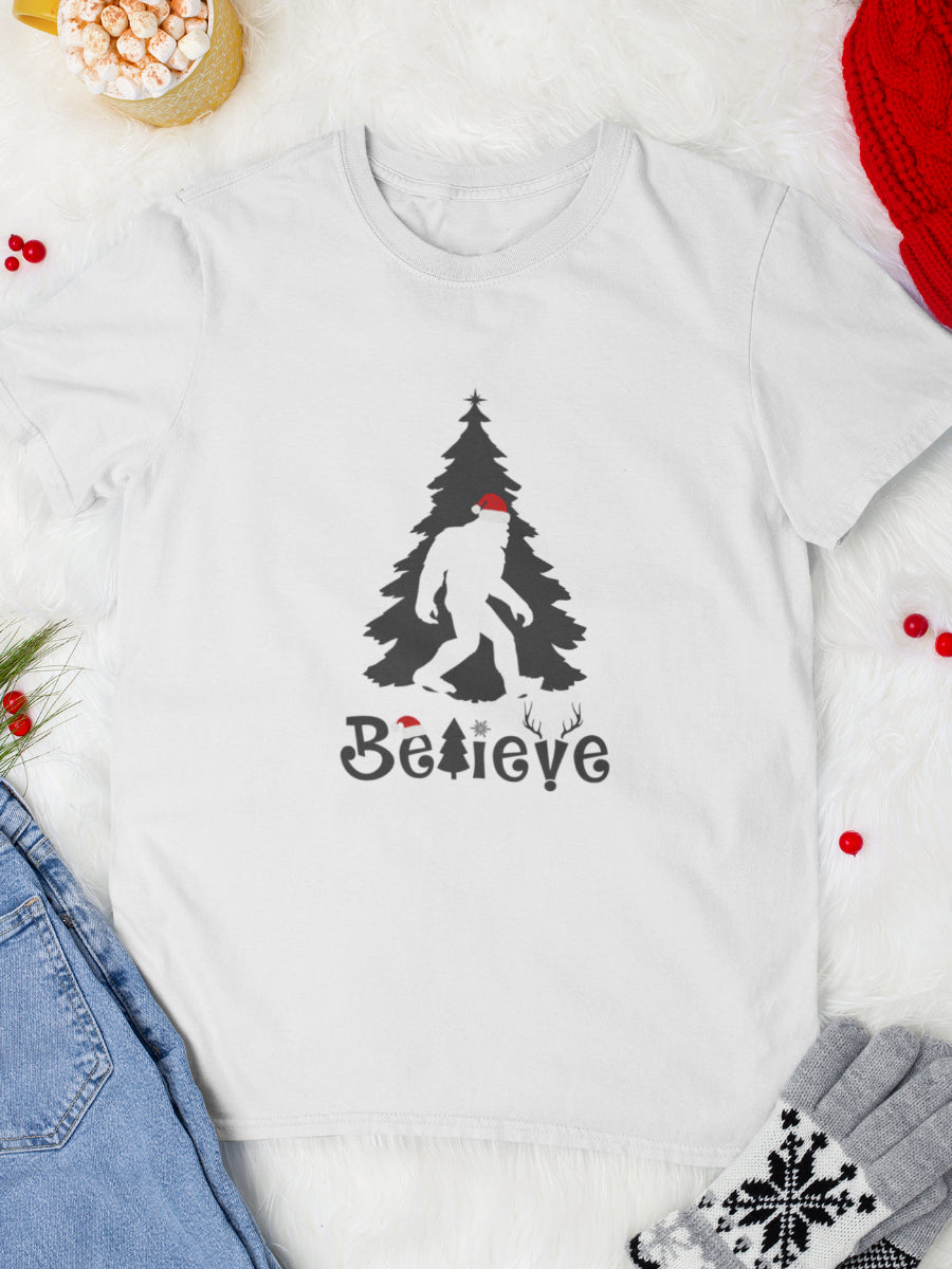    tricou_bumbac_organic_premium_vegan_cadou_Craciun_Secret_Santa_Grinch-believer-alb-unisex-barbati