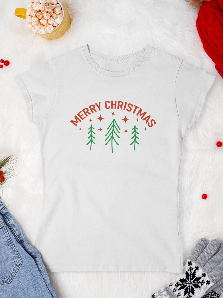     tricou_bumbac_organic_premium_vegan_cadou_Craciun_Secret_Santa_merry_christmas-femei-alb