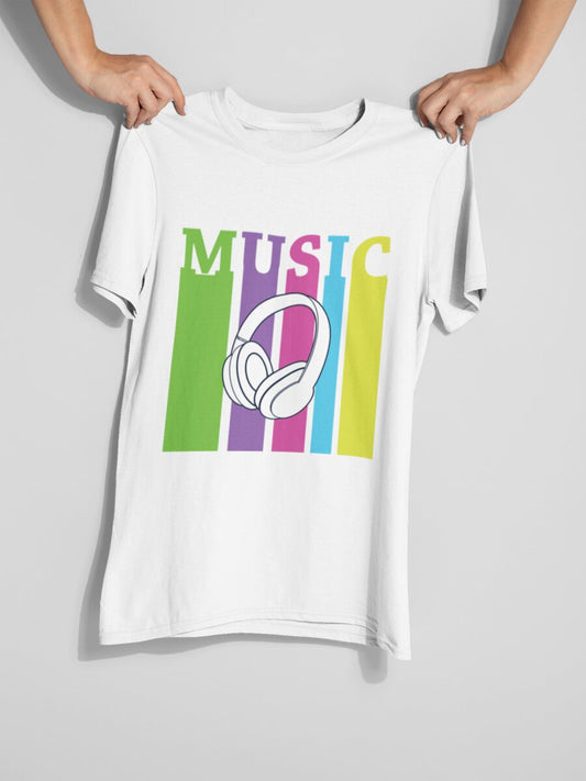 tricou_bumbac_organic_premium_vegan_cadou_hay_creations_nostalgia_music_barbati_unisex_alb