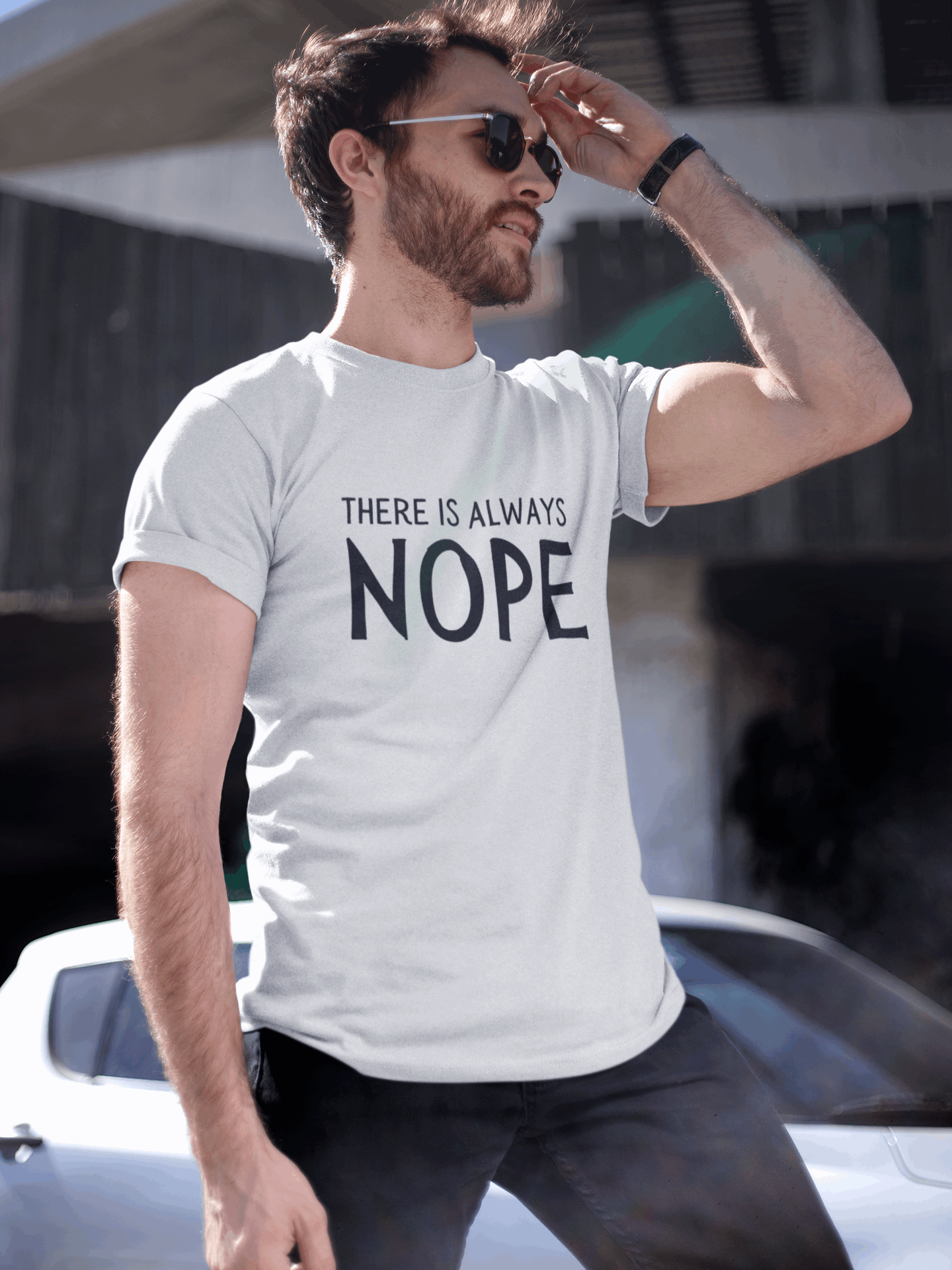 Tricou There Is Always Nope | Barbati |