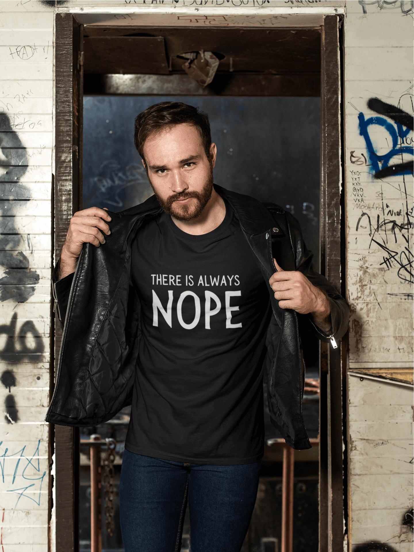 Tricou There Is Always Nope | Barbati |