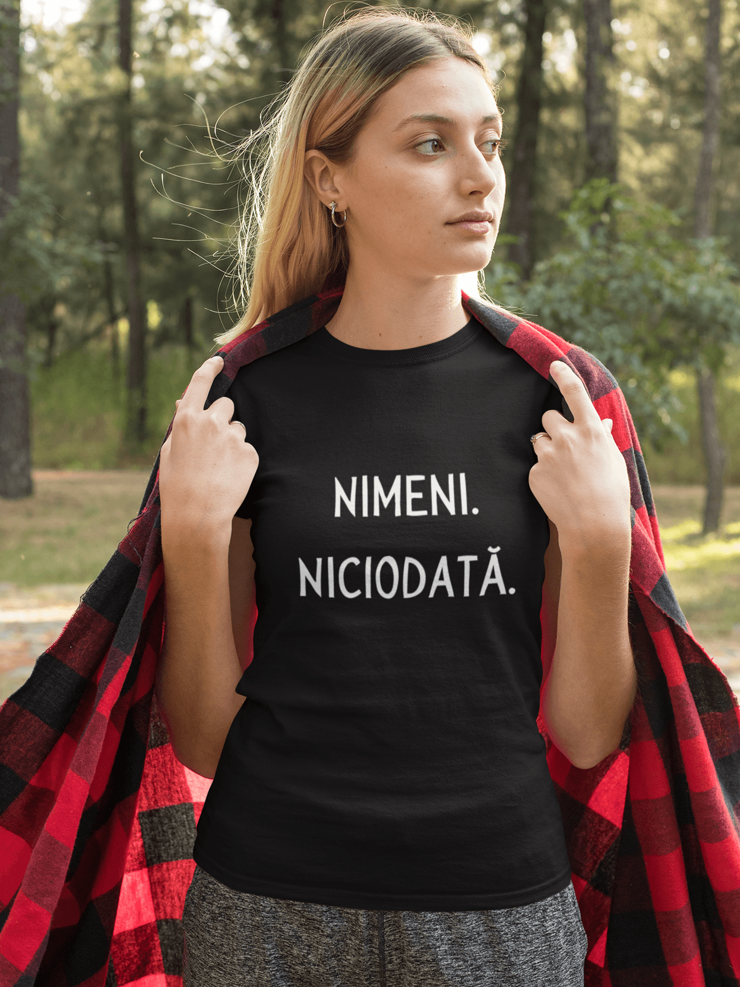 Tricou Nimeni Niciodata | Femei |