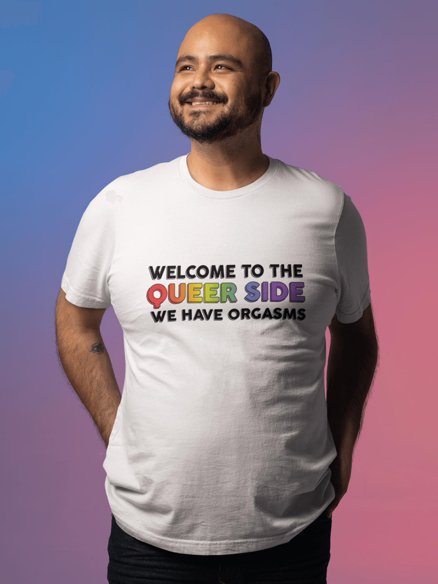 Tricou LGBT Welcome To The Queer Side
